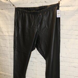 Plus size "Leather" leggings